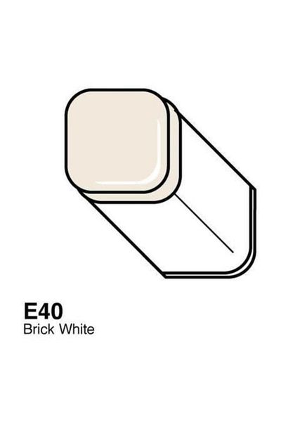 Copic Marker Pen Typ E - 40 Brick White