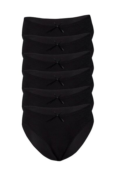YILDIZ Women's 6 Pack Bamboo Bikini Panties