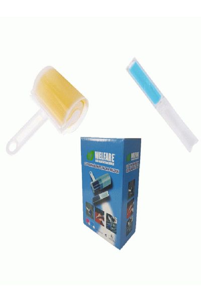 Tor Store Feather Dust Dandruff Removal Roller Washable Set of 2