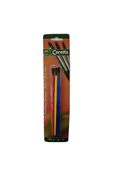 Caretta Set četkica za akvarel od 3 komada br. 2-4-6