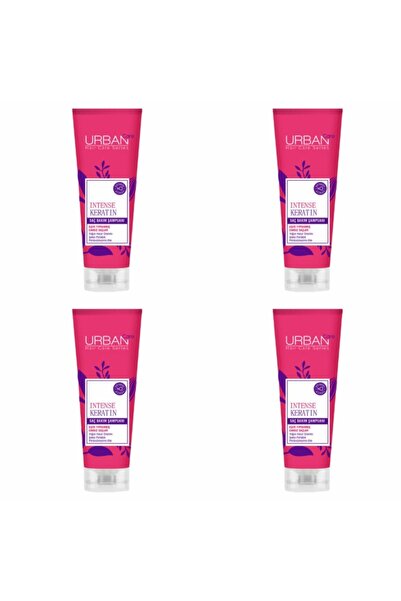 Urban Care 250 Ml 4 Pieces Intense Keratin Hair Care Shampoo