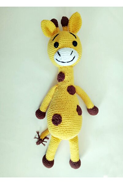 Amigurumi Zürafa Arkadaş Sağlıklı Oyuncak El Örgüsü