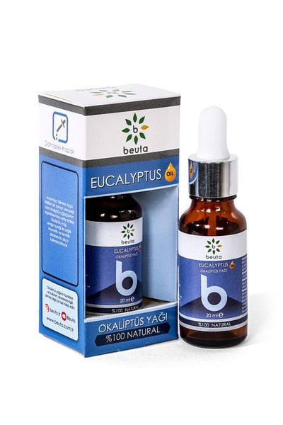 Beuta Natural Eucalyptus Oil - 100%, 20 Ml