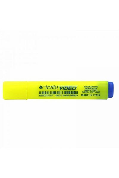 Tratto Office Yellow Highlighter Felt Pen - Tratto