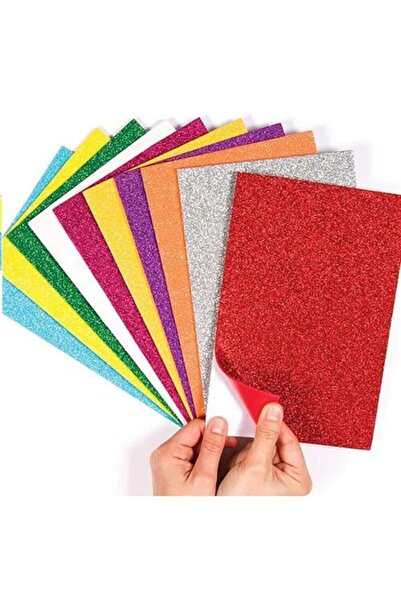 Genel Markalar Simli Eva Yapışkanlı 20*30 Karışık 10 Renk