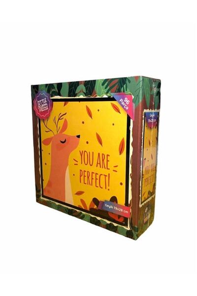 Lilamor Lilart Puzzle Geyik 96 Parça-19x28 Cm