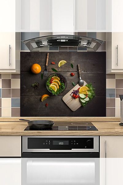 digiwall Stove Background Self Adhesive Foil Sticker