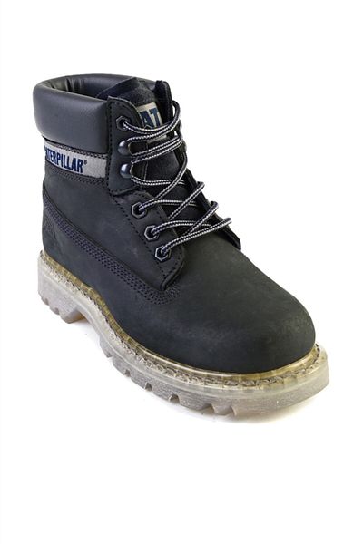 Caterpillar Γυναικείες μπότες μποτάκια Navy Blue Colorado ημιδιάφανες Navy Nubuck