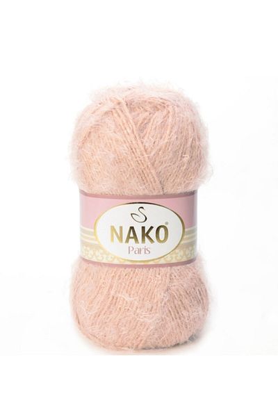 NAKO ( 5 Pieces ) Paris 10390 Powder Hand Knitted Threads Vest Cardigan Beret Floss Scarf Sweater Thread