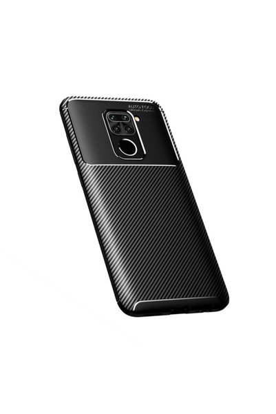 tekno grup غلاف هاتف Xiaomi Redmi Note 9 مصنوع من السيليكون Lux Negro بنمط ال...