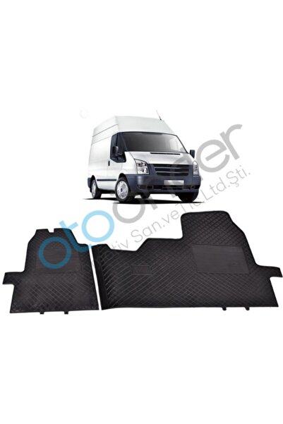 Leader Ford Transit V347-348 2006-2013 Yılları Arası Uyumlu Paspas Siyah Renk