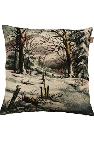 Believe Believ La Neige Tapestry Throw Pillow 45*45 cm