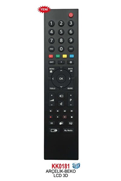Beko 3d Lcd Led Tv Kumandası Kk0181-y Exit