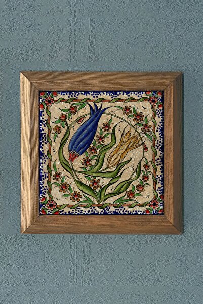 Oscar Stone Decor Masif Çerçeveli Taş Tablo 28x28 cm