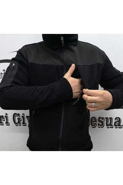 Silyon Askeri Giyim Ανδρικό μαύρο Softshell Fleece