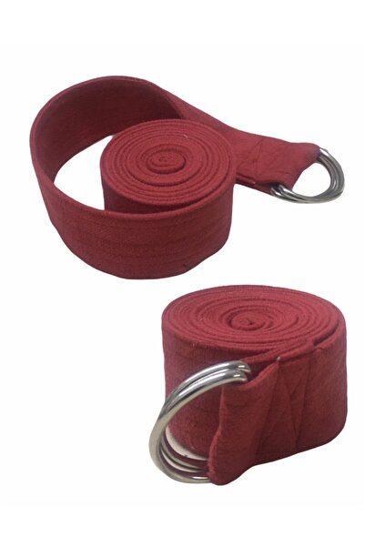 REMEGE Κόκκινη βαμβακερή ζώνη γιόγκα