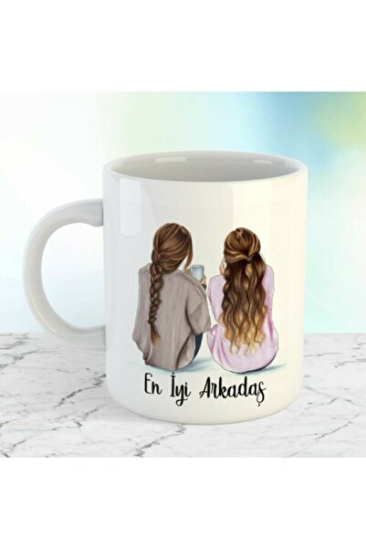 MapavriShop كوب مطبوع عليه My Best Friend