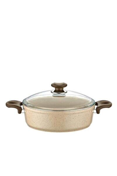 gülsan وعاء أرز زعفران جرانيت مسطح 28 سم Fma08049