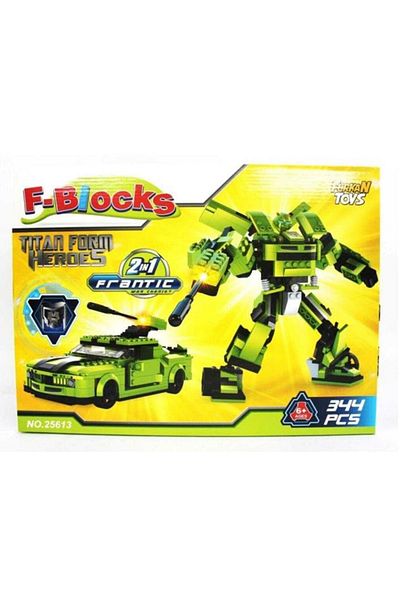 Furkan Toys F-blocks Heroes Set 344 Pieces