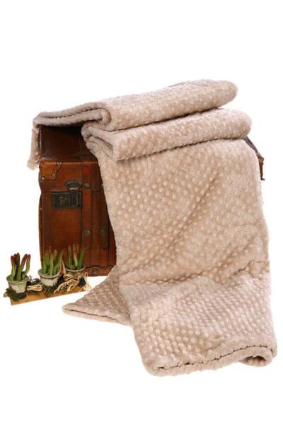 Özdilek Tomurcuk Tek Kişilik Battaniye Cappucino Kahve