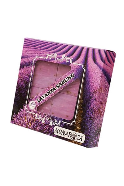 MonaRoza Mona 4-Piece Soap Set with Leaves and Lavender Drop