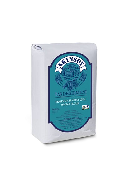 AKINSOY Yerli Tohum Ekmeklik Buğday Unu 2 Kg 12,5 Protein