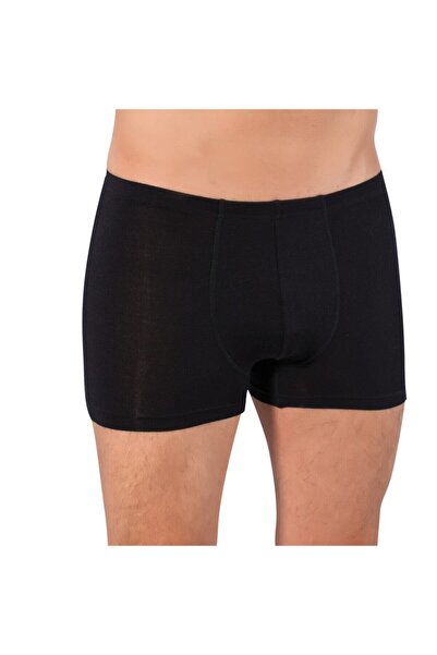 LÜXDRM Unisex Siyah Bambu Boxer 2'li Paket
