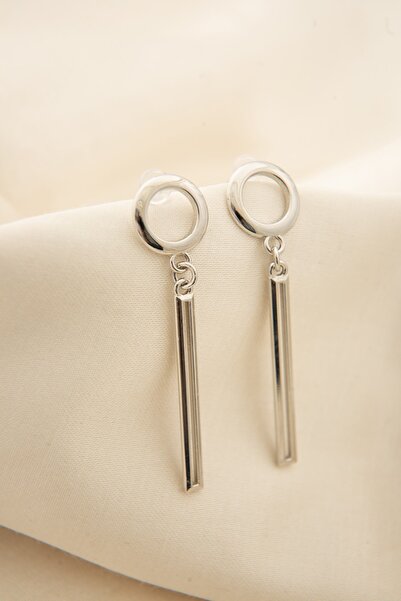 Elika Bijoux أقراط نسائية بيضاء - موديل