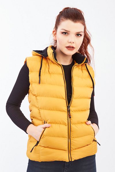 DYNAMO Weste - Gelb - Puffer