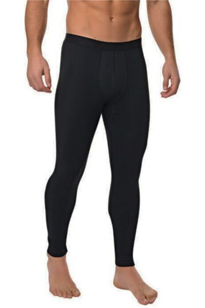 Tutku Ανδρικά μαύρα εσώρουχα Thermal Bottom 125