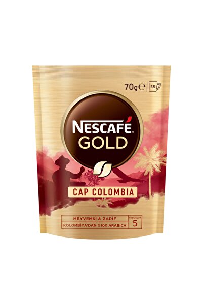Nescafe Ithal Fransa Cap Colombia Ekonomik Paket 70 G