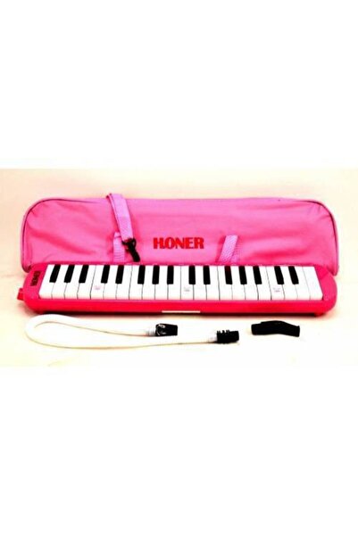 HONER Me-32 Model Çantalı Pembe Renk 32 Tuş Melodika