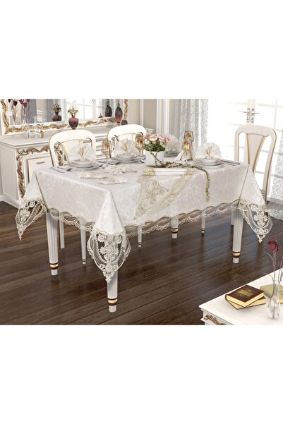 bursa çeyiz Beyaz 26 Parça Açelya Yemek Takımı