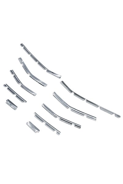 Genel Markalar Renault Clio 5 Ön Tampon Full Krom Seti 2020 Model Ve Sonrası ...