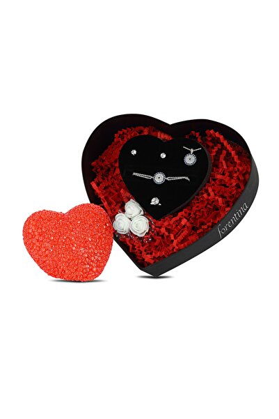 Forentina Nazar Boncuklu Kolye Küpe Bileklik Yüzük - Led Lamba - Ps167100tr