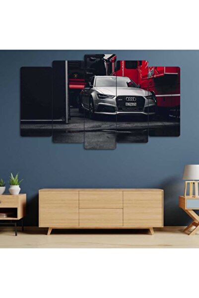 EVLOYA Audi - 5 Parçalı Tablo