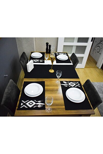 paris in paris 4 bucăți Black Duck Runner Service american cu detaliu lingură