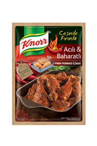 Knorr Fırından Tavuk Çeşni Acılı Baharat 34 gr