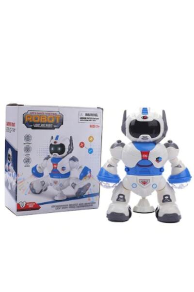 matchbang Işıklı Sesli Dans Eden Oyuncak Robot