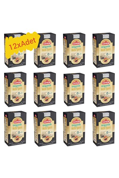 bydemir Çaykur Organic Rize Tea 400Gr. (Carton Box) 12X Pieces