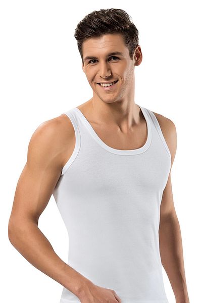 Erdem 3-Piece 1110 Men's Classic Ribbed Tank Top Abani Classic