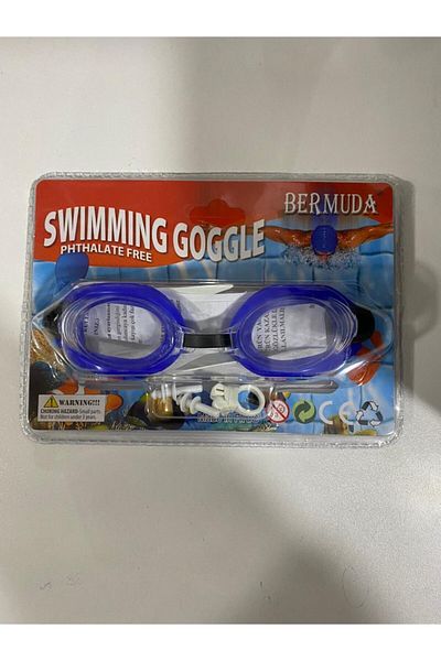 BERMUDA Children's Swimming Goggles (Blue) Color