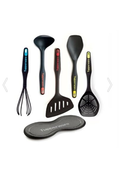 SENDE Mİ ALSAN Tupperware Modern Peri Set ( Kaşık-kaşıklık-kepçe-spatula-çırp...