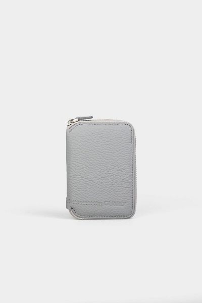 GUARD Men's Dark Leather Zipper Wallet