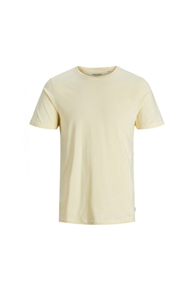 Jack & Jones Jjeorganıc Basıc Tee Ss O Sarı Erkek Kısa Kol T-shirt