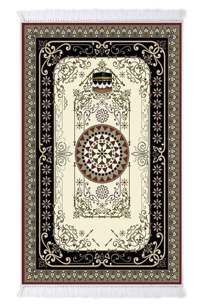 Alanur Home Dekoreko İnci Digital Prayer Rug 70x110 1019