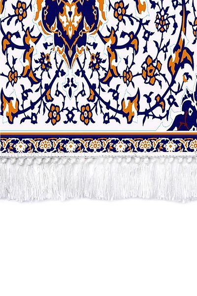Alanur Home Ψηφιακό χαλί προσευχής Dekoreko Silk 70x110 1014