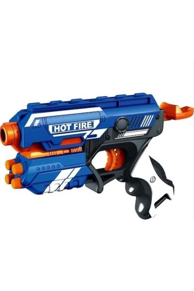 Genel Markalar Nerf Sünger Mermi Atan Hot Fire Nişancı Oyuncak Tabanca 10 Ade...