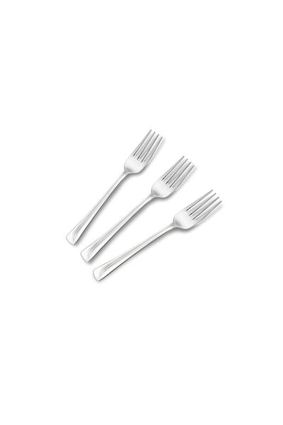 Nehir Maxi Plain 12-Piece Dessert Fork