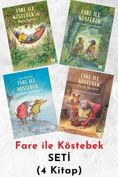 ELMA Yayınevi Fare Ile Köstebek 4 Kitap Set - Joyce Dunbar & James Mayhew